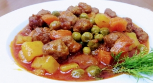 Köfteli Orman Kebabı