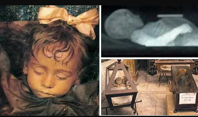 Ölümünden 97 yıl sonra belli oldu! Gizemi ortaya çıktı...1918'de doğduktan sonra 1920'de ölmüştü... Mumyası hala aynı şekilde kaldı