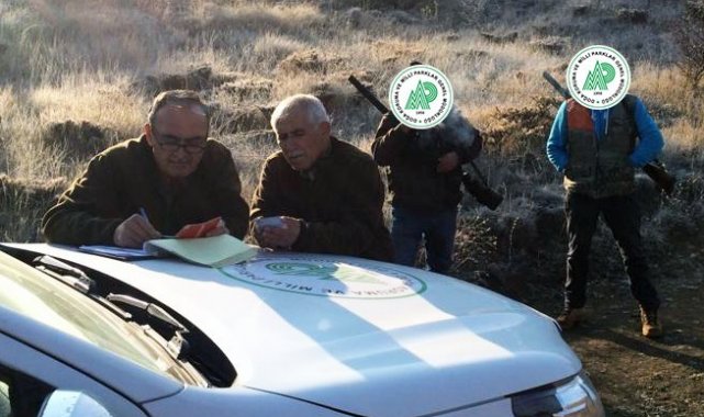 Yasadışı avlanan 4 avcıya ceza
