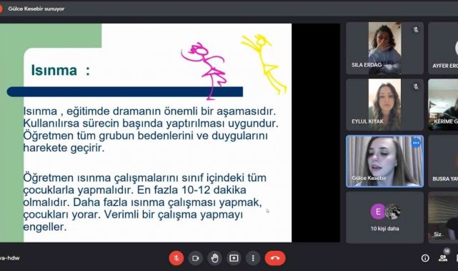ADÜ'de 'Eğitimde Drama Semineri' düzenlendi