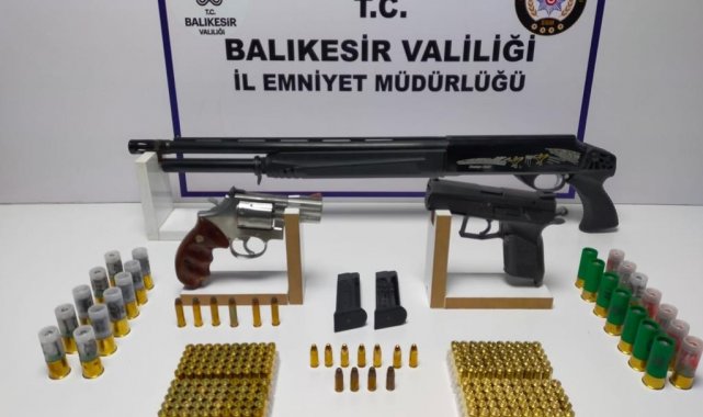 Balıkesir'de 36 şahsa gözaltı