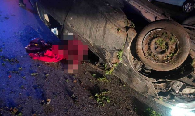 Bandırma'da trafik kazası: 1 ölü, 1 yaralı