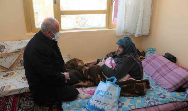 Başkan Akman'dan hasta, yaşlı, engelli ve kimsesizlere ziyaret