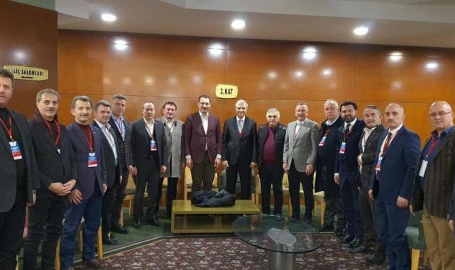 Başkan Yüce, Ankara'da Binali Yıldırım ile bir araya geldi