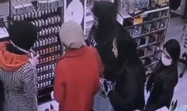 Batman'da hırsız saniyeler içinde telefon çaldı