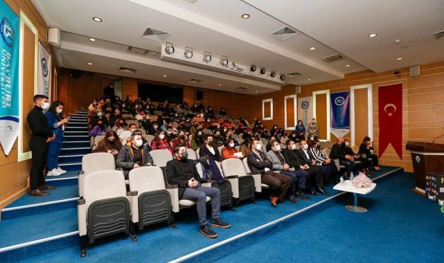 Bayburt'ta Covid-19 ve korunma yollarına yönelik konferans verildi