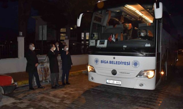 Biga'lı öğrenciler Çanakkale Şehitliğini gezdi