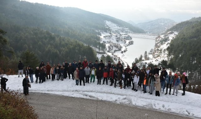 Buharkent'te sağlık için yürüdüler