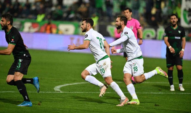 Bursaspor ilk kez deplasmanda 3 gol attı
