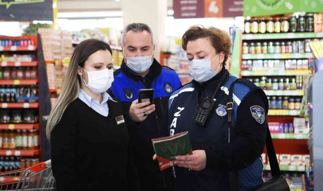 Büyükşehir'den marketlere yılbaşı denetimi