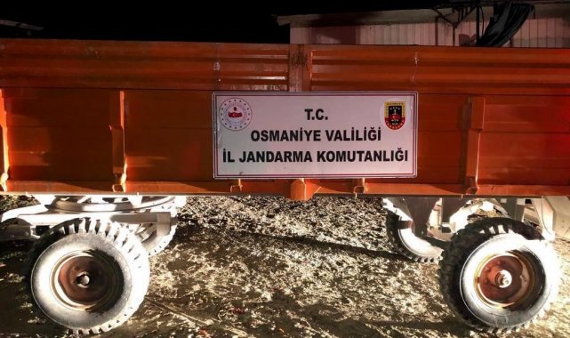 Çalınan römork bulunup sahibine teslim edildi