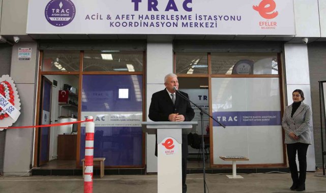 Efeler'de Acil Afet Haberleşme İstasyonu kuruldu