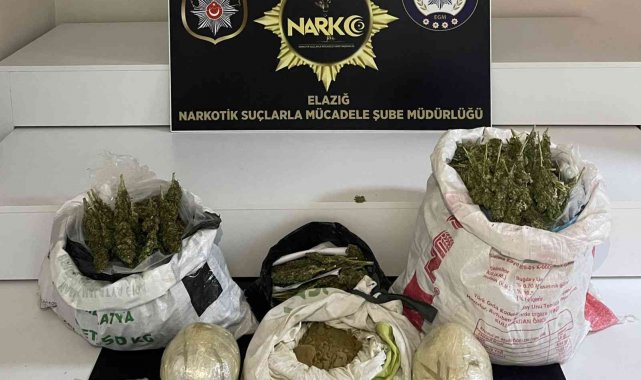 Elazığ'da uyuşturucuya geçit yok: 1 gözaltı