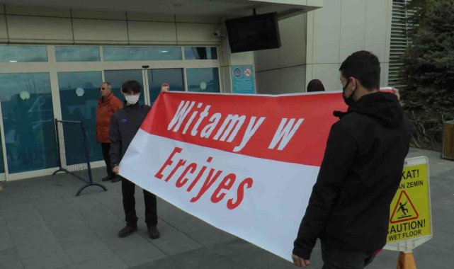 Erciyes'in ilk misafirleri Polonya'dan