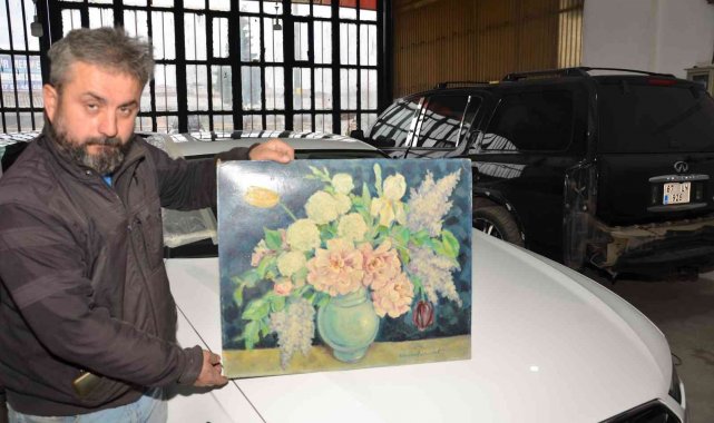 Eskici pazarından aldığı tablodaki saç telinin Van Gogh'a ait olduğunu iddia etti