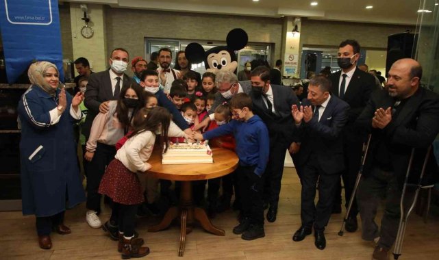 Fatsa'da özel çocuklar için yılbaşı eğlencesi