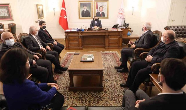 Genel Sekreter Özoğlu'dan Vali Atay'a ziyaret