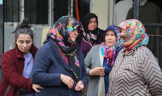 Hava değişimine gelen asker evini yaktı
