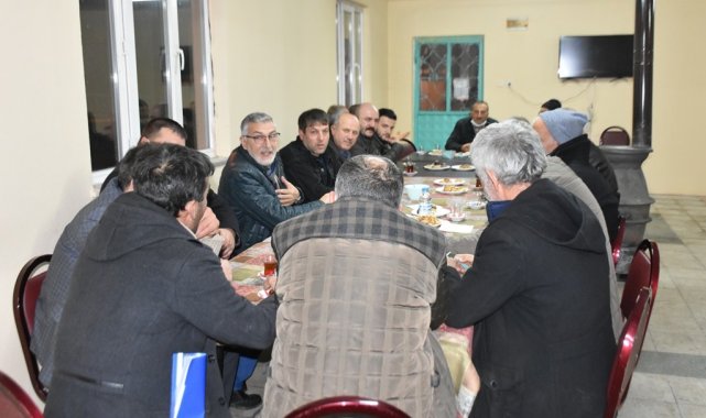 İnönü'de mahalle ziyaretleri aralıksız devam ediyor