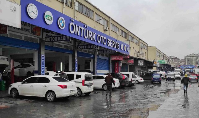 İstanbul'da kar beklentisi kışlık araç bakımlarında yoğunluk oluşturdu