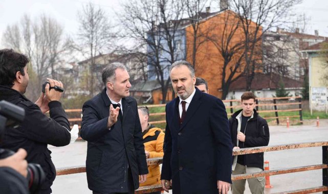 Kanal İnegöl Projesi'nde çalışmalar hızlandı