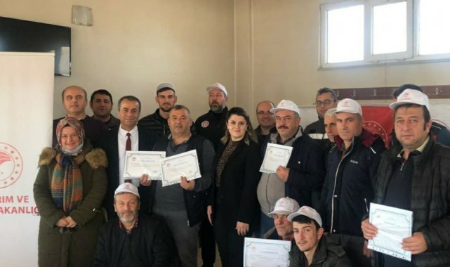 Kırklareli'nde süt hijyeni kursu verildi
