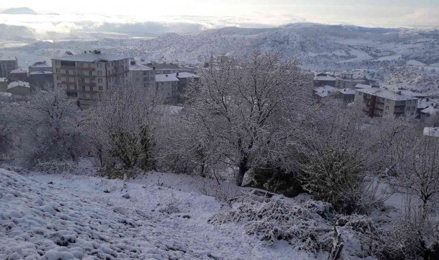 Kulp'ta mevsimin ilk karı yağışıyla eğitime 1 gün ara verildi
