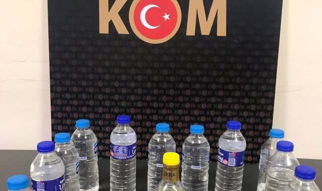 Kütahya'da sahte içki operasyonu
