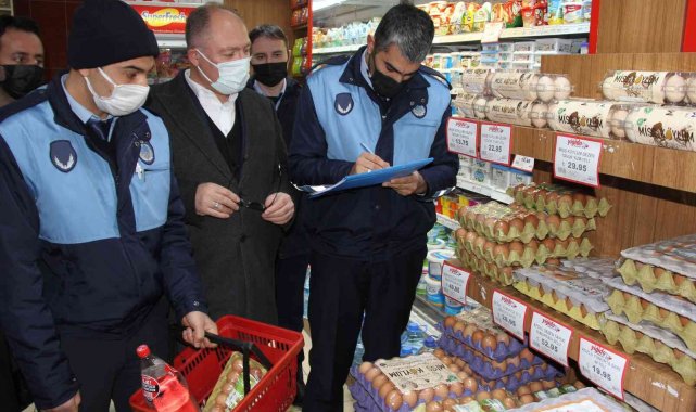Marketler mercek altında! Sivas'ta fahiş fiyat denetimi yapıldı