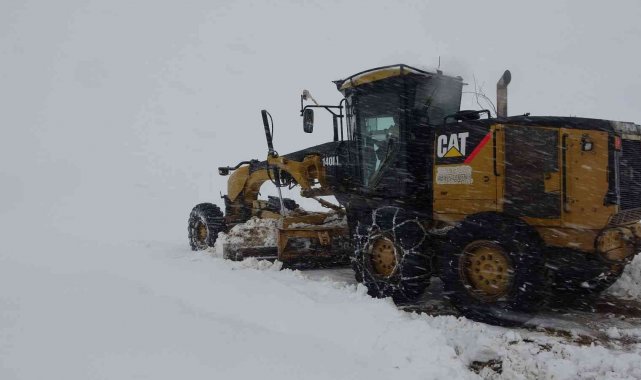 Muş'ta 117 köy yolu ulaşıma açıldı