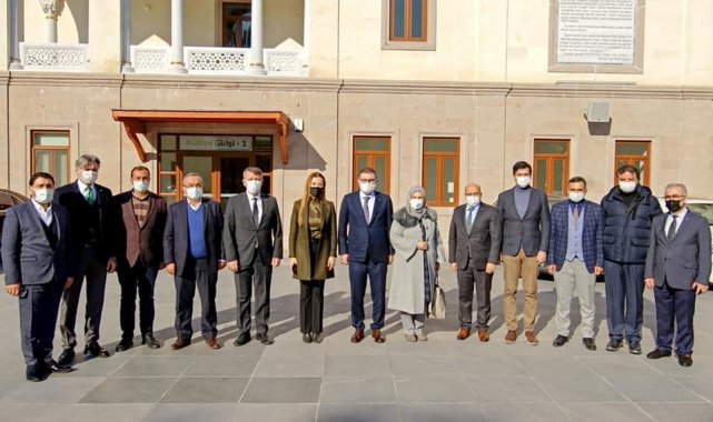 MÜSİAD İzmir, Rektör Nükhet Hotar'ı ağırladı