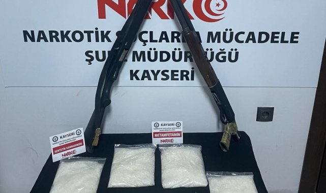 Piyasa değeri 600 bin TL olan uyuşturucu madde ele geçirildi
