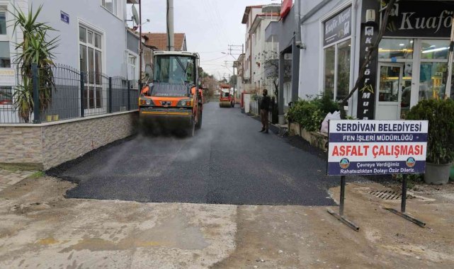 Serdivan'da sokaklar yenileniyor