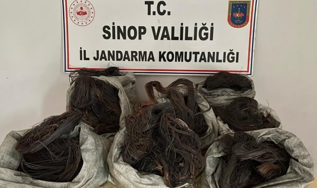Sinop'ta kablo hırsızlığı operasyonu: 3 gözaltı