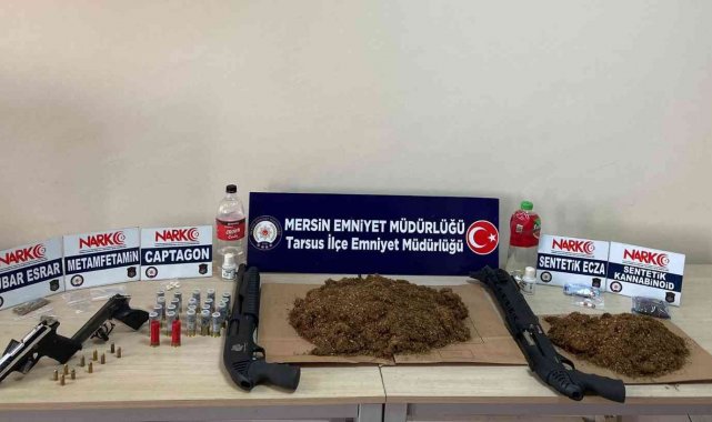 Tarsus'ta uyuşturucu operasyonu: 6 gözaltı