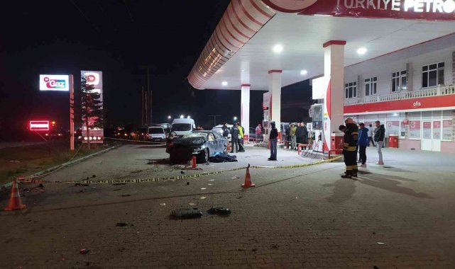 Tekirdağ'da otomobil takla attı: 1 Ölü
