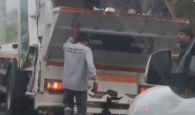 Trakya'da sıradan bir gün: Bir yandan çöp topladı, diğer yandan Roman havası oynadı