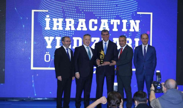Türkiye sektör şampiyonu Altunkaya'ya , "İhracatın Yıldızı" ödülü