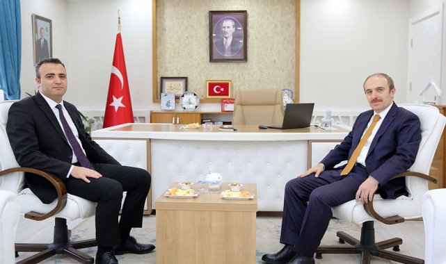 Vali Epcim'den Aydıntepe Kaymakamlığı'na ziyaret