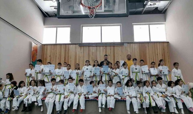 Yakutiye Taekwondo Kulübü'nde kuşak heyecanı
