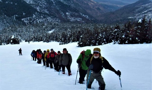 Yavşan Dağı'na zirve tırmanışı