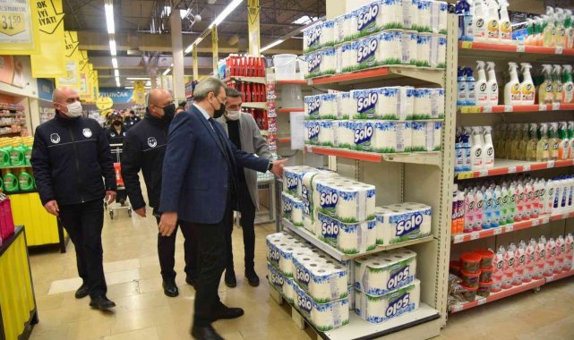 Yunusemre'den zincir marketlere denetim