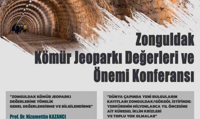 ZBEÜ'de "Zonguldak Kömür Jeoparkı Değerleri ve Önemi" konferansı düzenlenecek