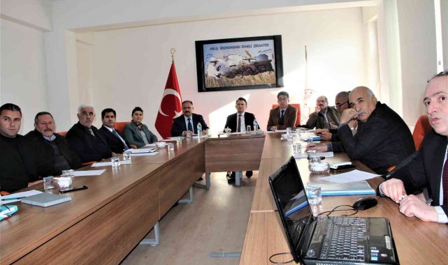'Tarımsal Kuraklıkla Mücadele İl Kriz Merkezi Toplantısı' yapıldı