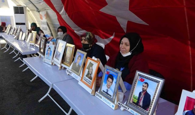 Acılı anne, hergün 50 kilometre uzaktan evlat nöbeti için geliyor