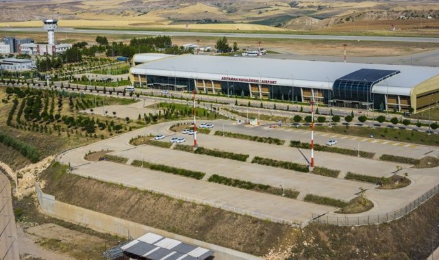 Adıyaman'da bin 341 uçak trafiği yaşandı