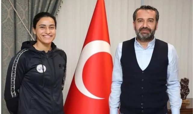 Aliye Demirbağ, olimpiyat müsabakaları için Ukrayna'da
