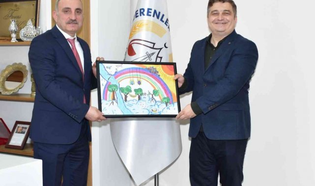 Altınküre Okulları'ndan Başkan Kılıç'a ziyaret