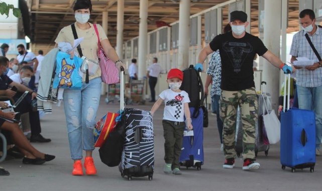 Antalya'ya gelen ziyaretçi sayısı 2021 yılında yüzde 164 arttı