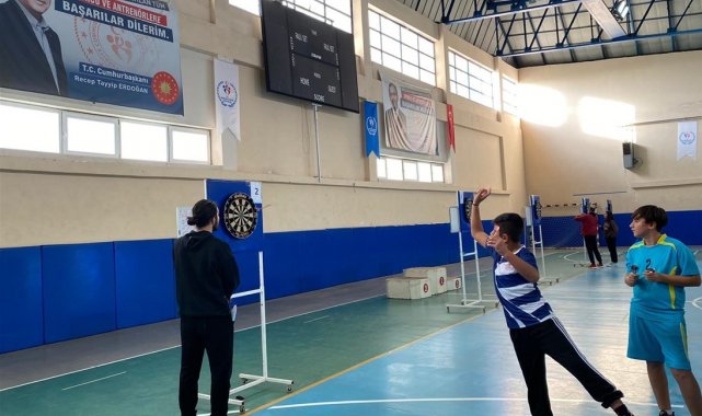 Aydın'da Yıldızların Dart Turnuvası sona erdi